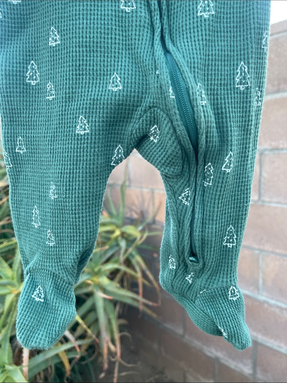 🌈 Little Planet Carter’s Organic Cotton Thermal Sleeper Christmas Holiday 3M - Picture 4 of 7